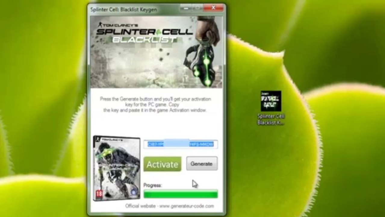 Splinter Cell Blacklist d'activation code France