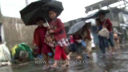 Cherrapunji-Children playing-HDV-558-Tape-2-6