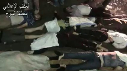 Videos show Syria 'chemical attack victims'
