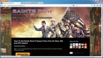 Saints Row IV Season Pass Code Unlock Tutorial