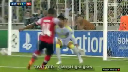 Fenerbahce vs Arsenal 0.1 Gibbs