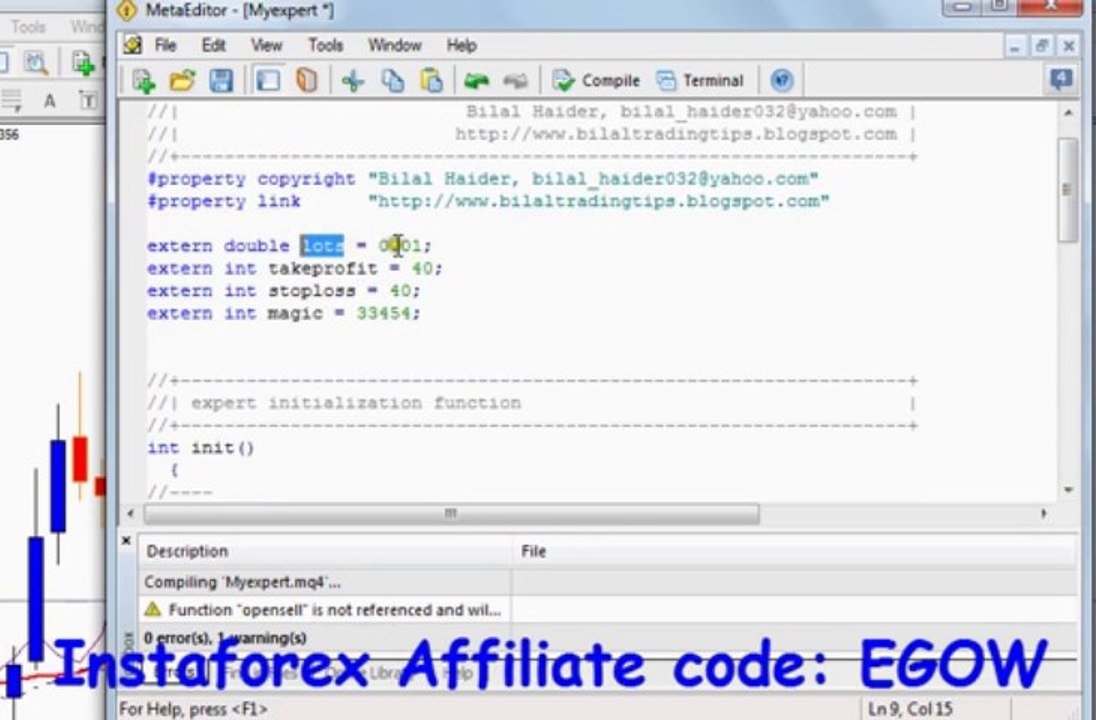 Mql4 Programming tutorial 19- OrderSend function