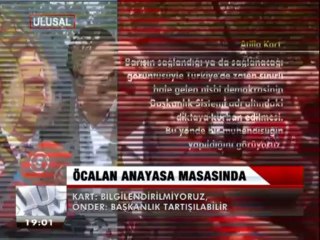 ÖCALAN ANAYASA MASASINDA.
