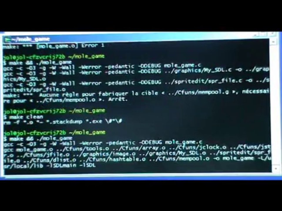 Programmation d'un jeu vidéo, partie 6