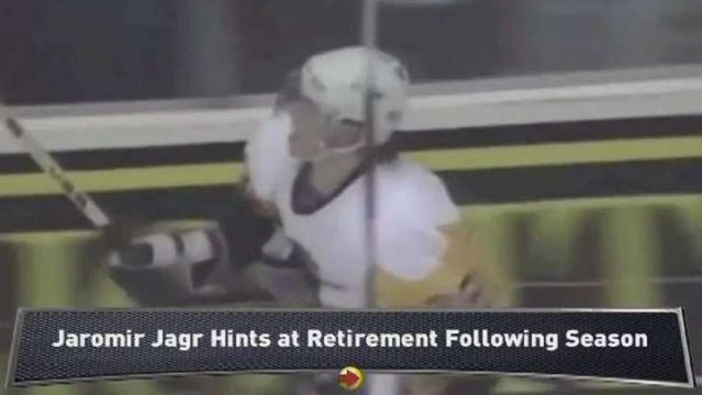 Jaromir Jagr Hints at Retirement