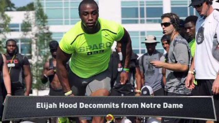 Elijah Hood Decommits from Notre Dame