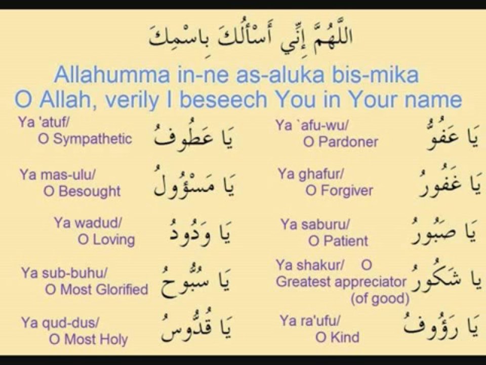 Du'a Jawshan Kabir 51 TO 60 (Supplication of the Coat of Armor) - YouTube