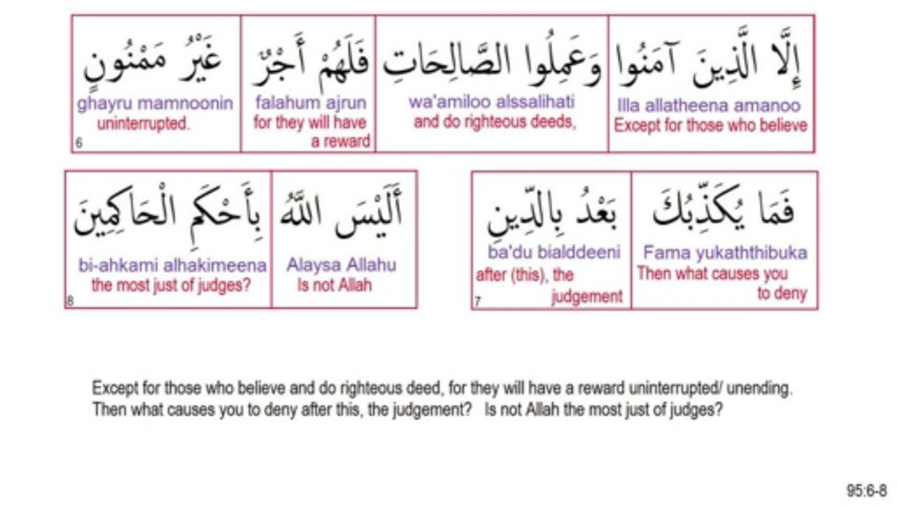Surah 95 At Tin The Fig Recited by Minshawi - YouTube