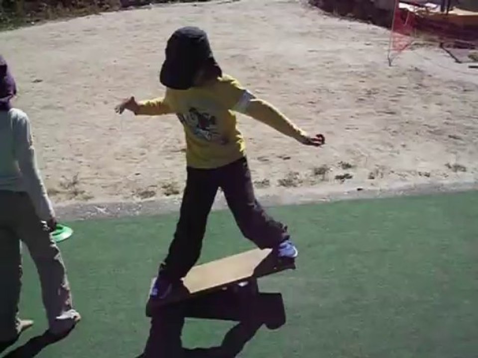 Noah s'entraîne lui aussi au Rolla bolla