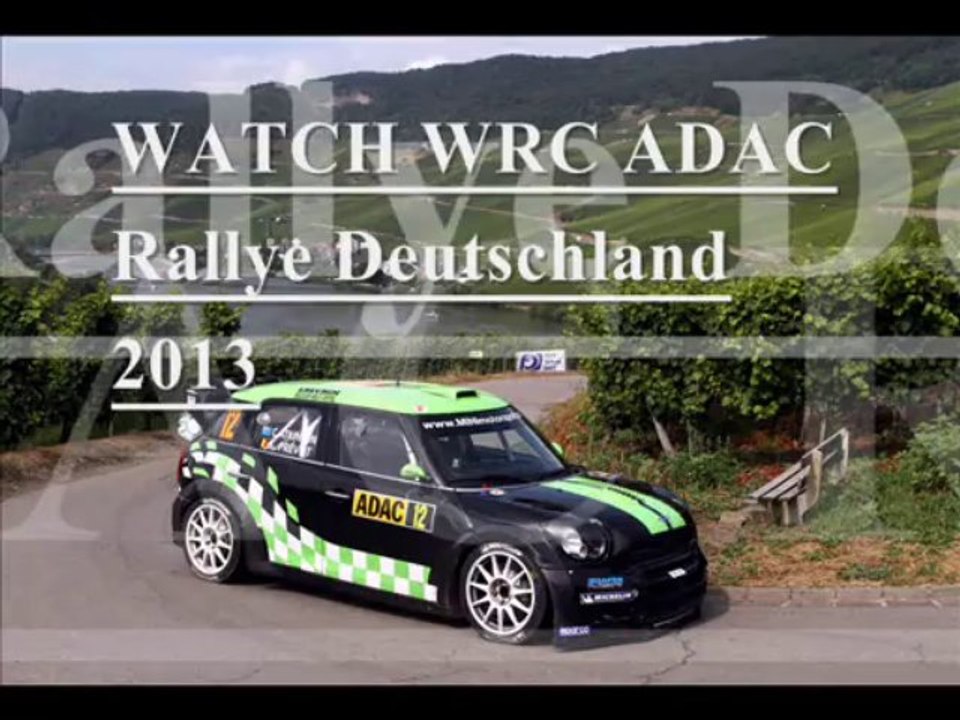 WRC Deutschland Rally 2nd Day 2ND dAY Aug 2013