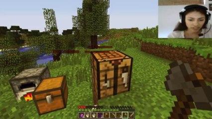 Minecraft Technic Ep. 4 Zombie Riding a Horse! Girl Power :D