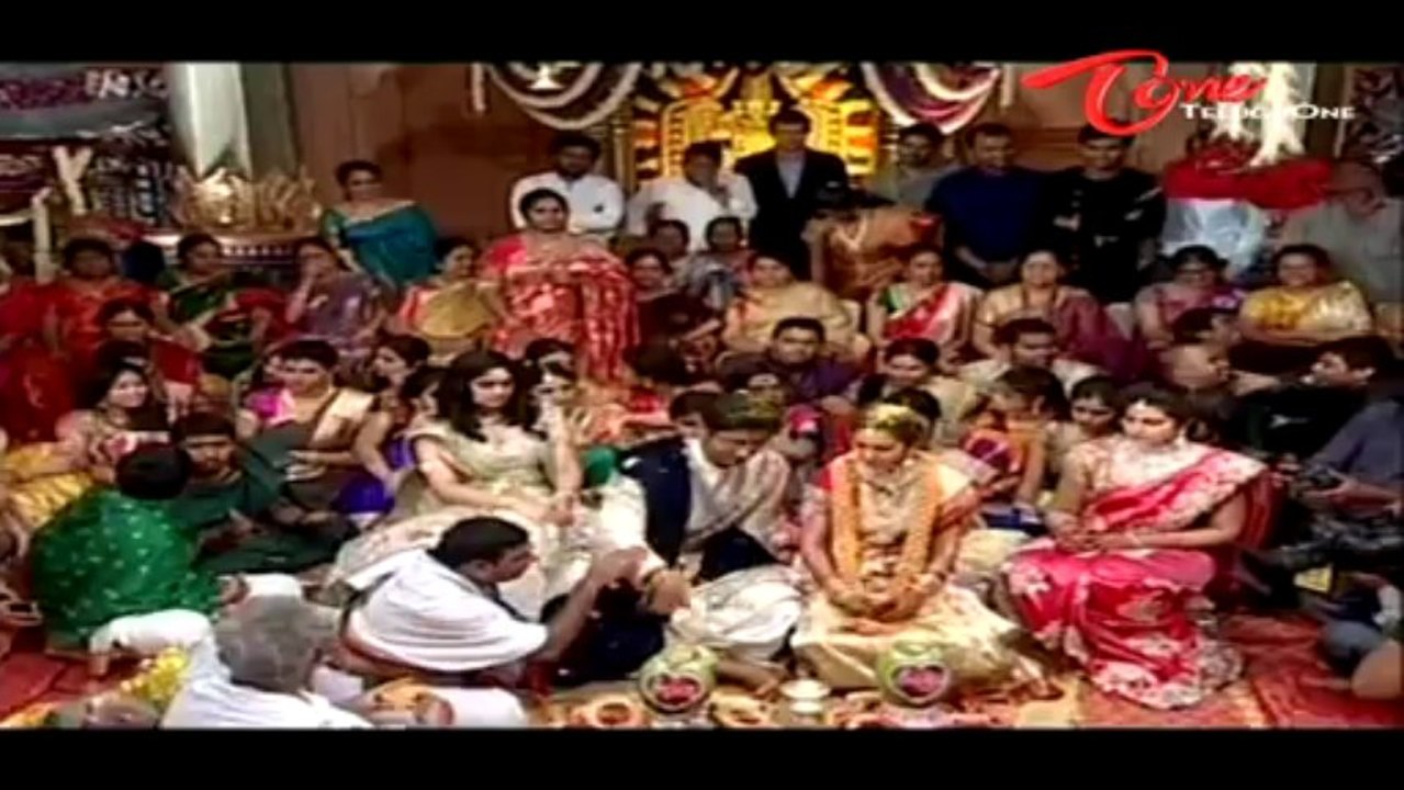 Balakrishna Daughter Tejaswini Marriage | Tejaswini weds Sribharat Wedding Video - 19