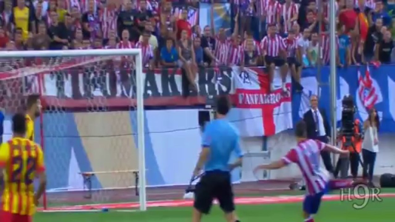 Atletico Madrid vs Barcelona 1-1 All Goal & Highlights HD | Supercopa España 2013 | 08/21/2013