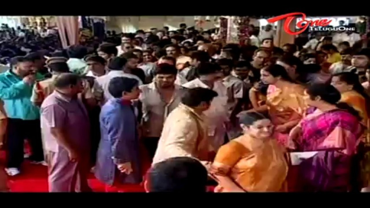 Balakrishna Daughter Tejaswini Marriage | Tejaswini weds Sribharat Wedding Video - 15