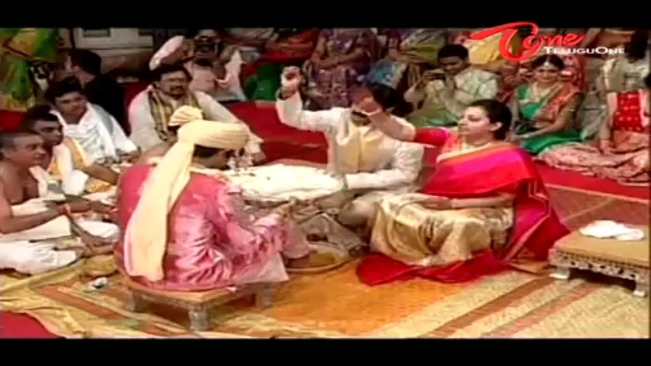 Balakrishna Daughter Tejaswini Marriage | Tejaswini weds Sribharat Wedding Video - 07