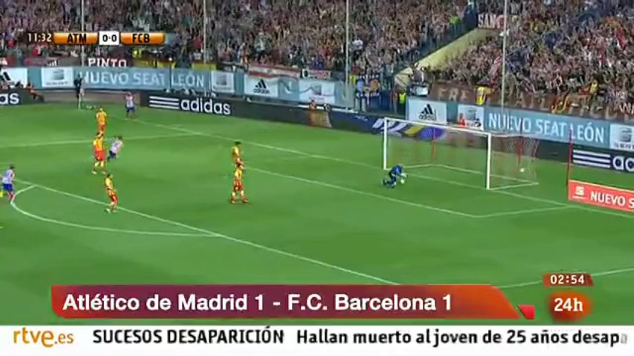 Atlético Madrid 1 Barça 1
