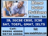 GMAT GRE TOEFL IELTS SAT HOME TUTOR TUITIONS TEACHER IN GURGAON