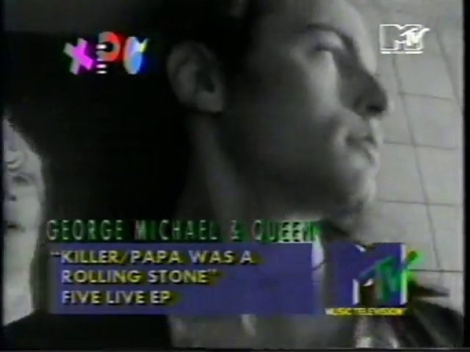 George Michael & Queen-Killer/Papa Was A Rolling Stone (MTV Europe)