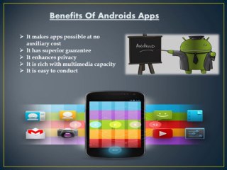 Benefits of Android Applications