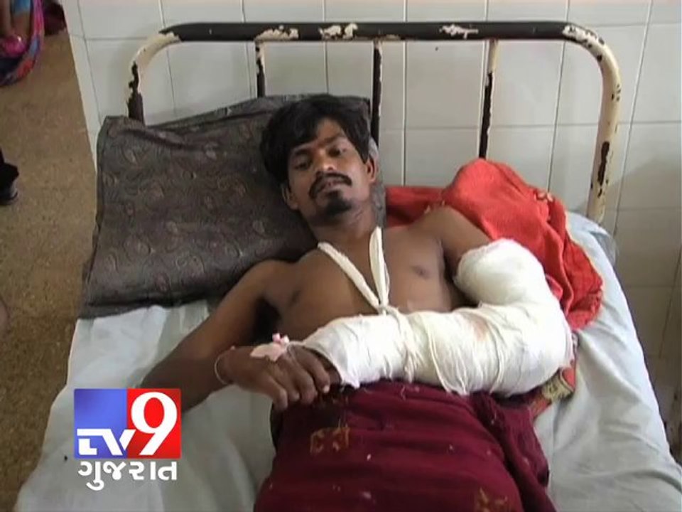 Tv9 Gujarat - Man injured in crocodile attack, Vadodara