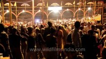 Varanasi-Allahabad kumbh mela-Arti shot-hdc-tape-7-8