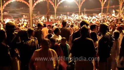 Varanasi-Allahabad kumbh mela-Arti shot-hdc-tape-7-9