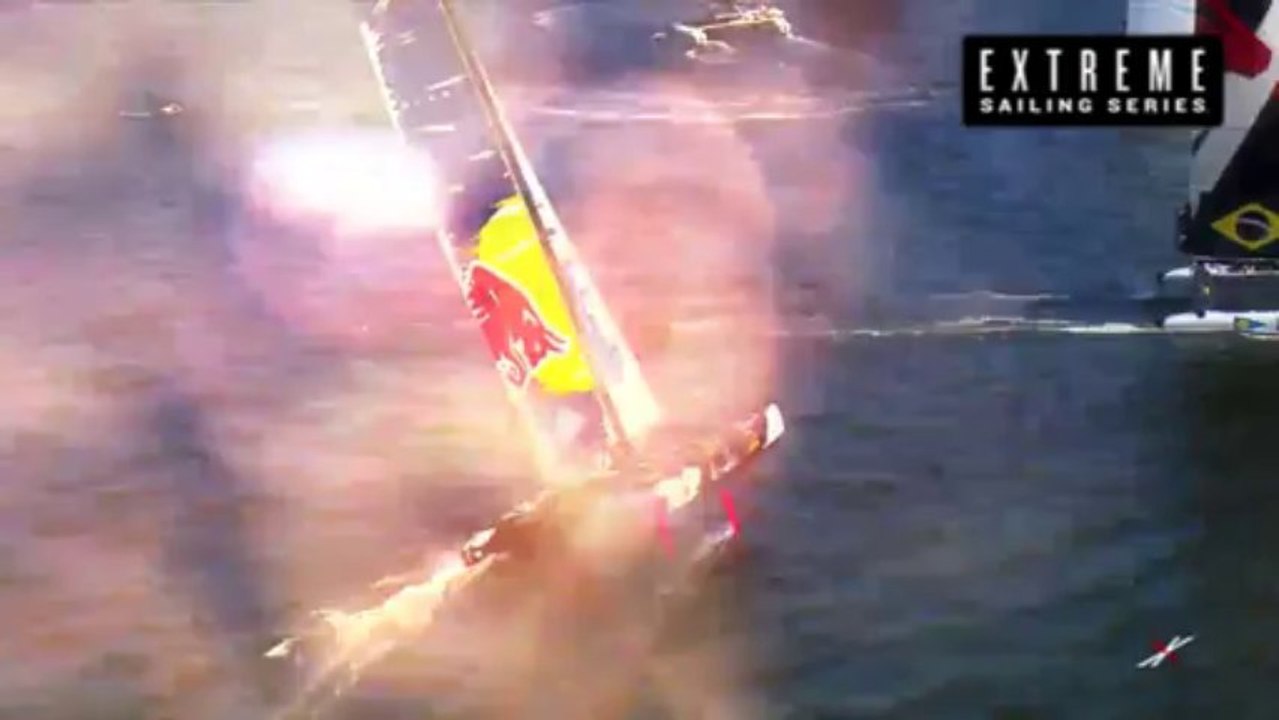 Live Cardiff: Day Three - Extreme Sailing Series