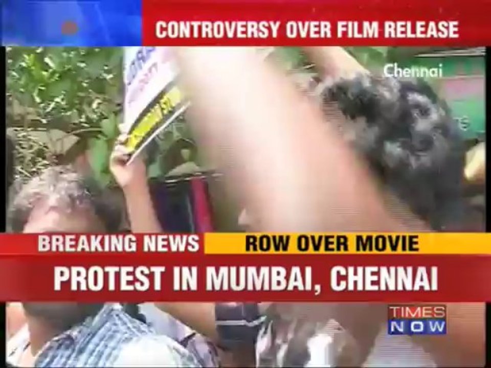 Protest against 'Madras Cafe'