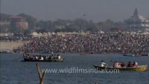 Varanasi-Allahabad kumbh mela-Arti shot-hdc-tape-7-14