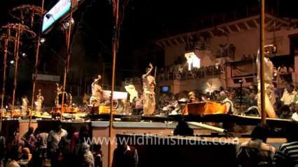 Varanasi-Allahabad kumbh mela-Arti shot-hdc-tape-7-2