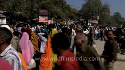 Varanasi-Allahabad kumbh mela-Arti shot-hdc-tape-7-25