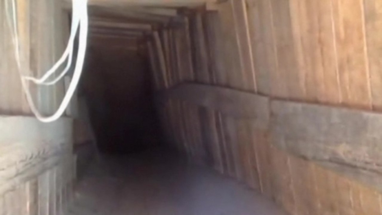 Egyptian tunnels destroyed