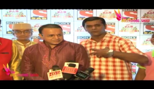Tarak Mehta Ka Oolta Chashma Team Doing Masti At Sab ke Anokhe Awards