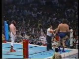 André the Giant vs Big John Studd