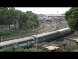 Train arrives: Timelapse at Ajmer Jn
