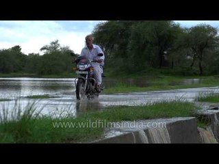 Biking along in monsoon glory: Rajasthan rains