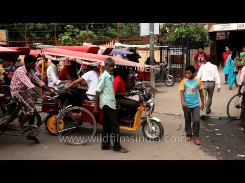 Electric Rickshaws in Delhi