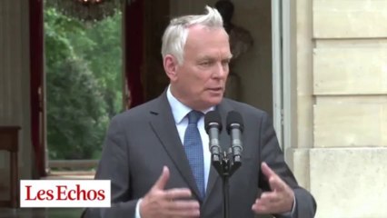 J.-M. Ayrault : "Il faut commencer tout de suite à rebatir l'école"