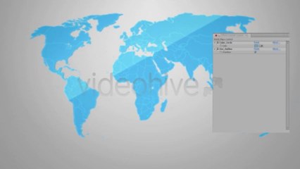 Glass Info Charts - After Effects Template