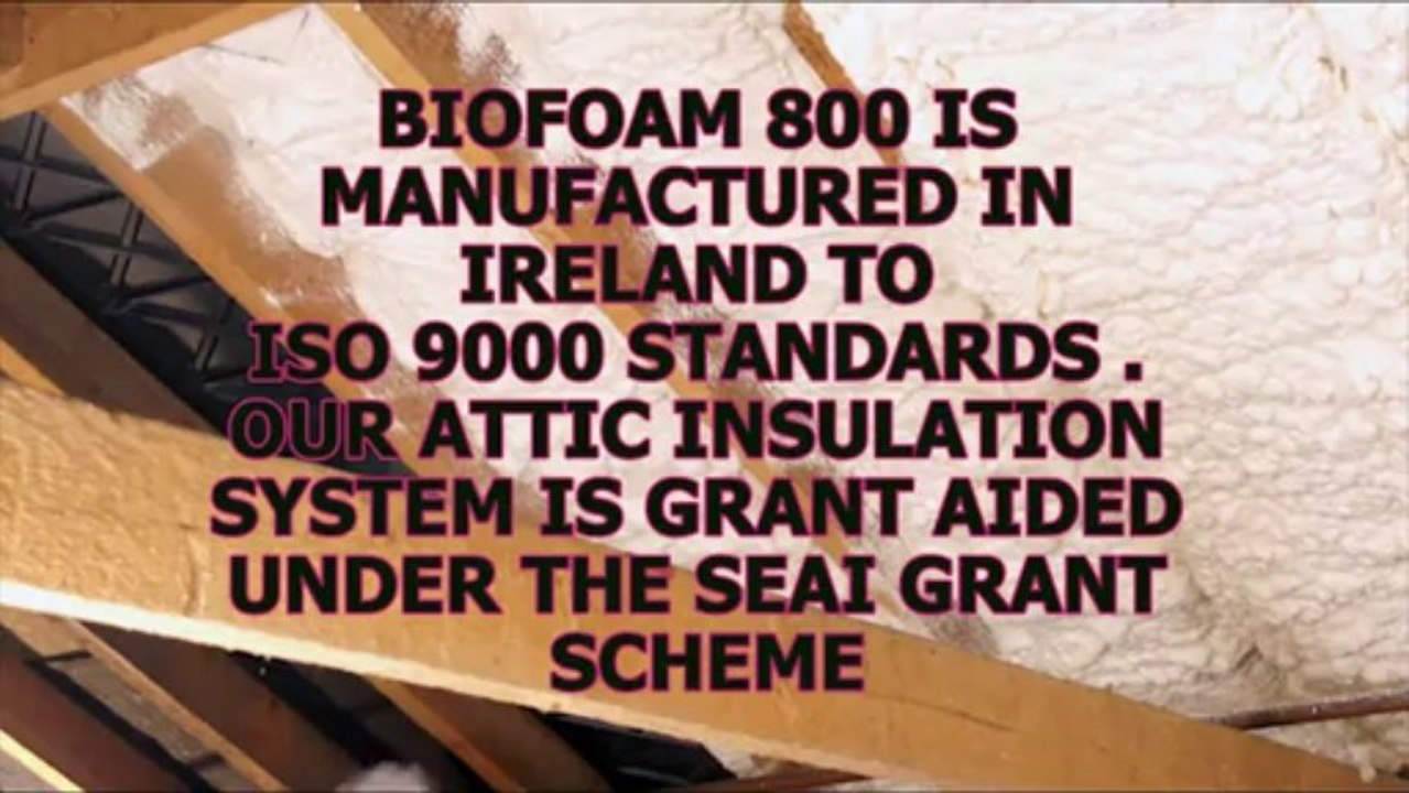 FUSION INSULATION ATTIC LOFT ROOF INSULATION Ireland