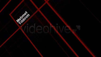 Red Lines 27 Cinematography - After Effects Template