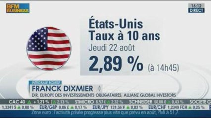 La FED n'a pas publié de calendrier : Franck Dixmier dans Intégrale Bourse - 22/08