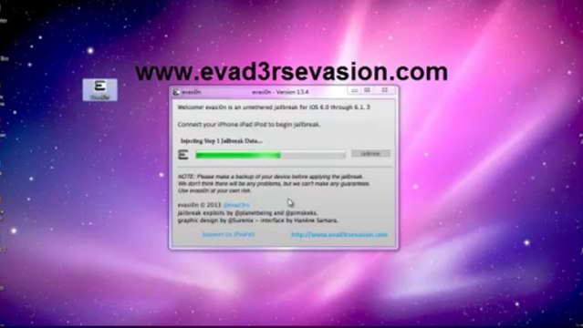 Apple iOS 6.1.3 Official UNTETHERED Evasion Jailbreak