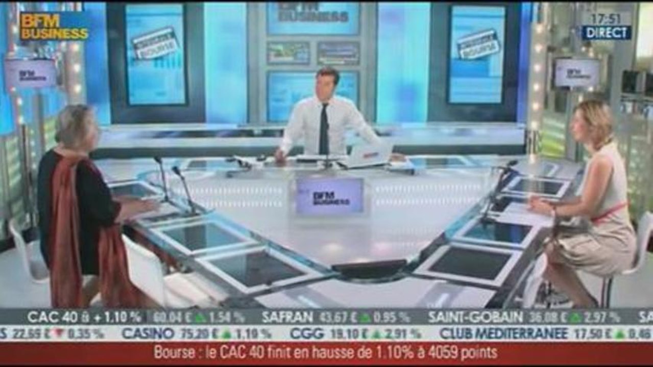 Le Club de la bourse : Isabelle Enos et Béatrice Philippe, dans Intégrale Bourse - 22/08 2/2