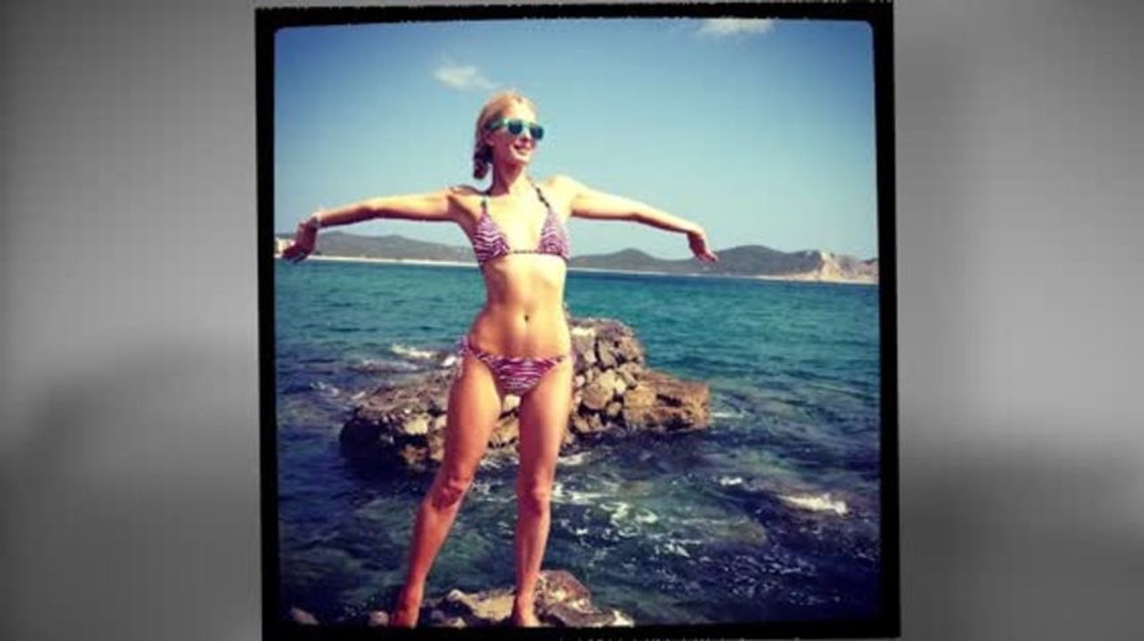 Paris Hilton auf Ibiza