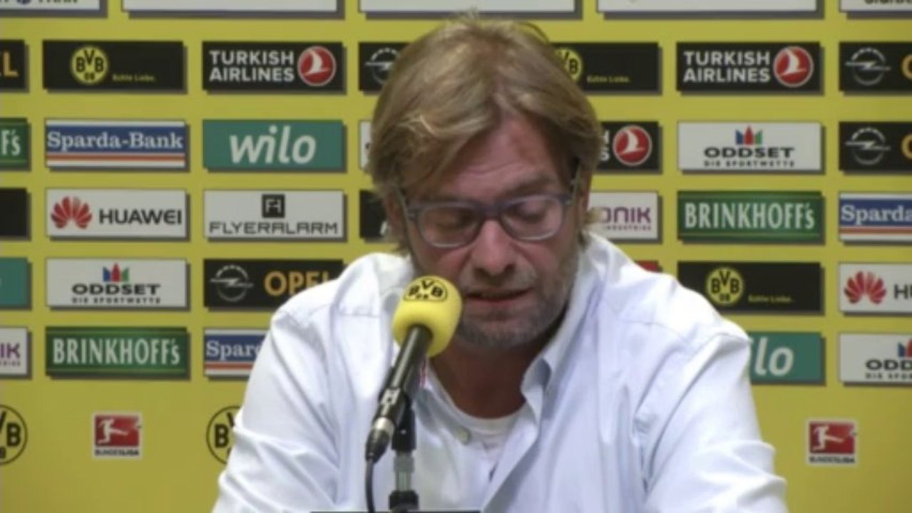 Klopp: ''Die Mannschaft die anfängt erfährt es einen Tag vorm Spiel''