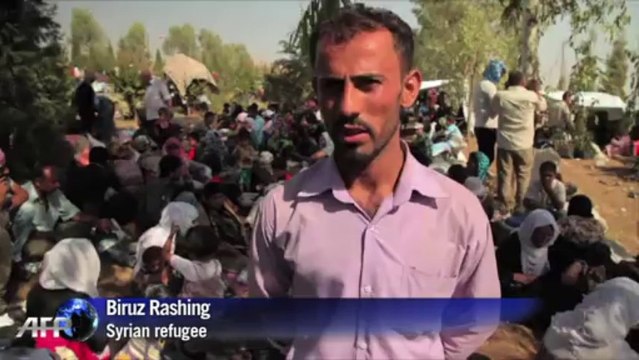 Syrian refugees stream into Iraqi Kurdistan