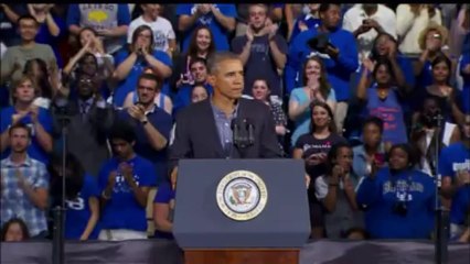 Obama back on the road, focuses on higher education