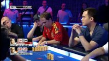 EPT Barcelone S09 Coverage table Finale 1/12 - PokerStars.fr