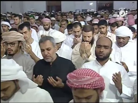 دعاء الشيخ إدريس أبكر في قيام ليلة ١٥ رمضان - الراشدية دبي